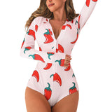 Julyshy  Sexy Women Bodysuit Long Sleeve Deep V Neck Bodycon Stretch Leotard Crop Top Button Short Romper Pajamas Women Jumpsuit Overalls