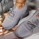 Julyshy  Sneakers Shoes 2022 Fashion Breathable Lace Up Platform Women Vulcanize Shoes Summer Flat Mesh Sports Shoes Woman Running Shoes