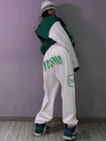 Julyshy Jogging Sweatpants Women 2022 Spring Korean Fashion White Joggers Sports Pants Harajuku Casual Loose Oversize Trousers